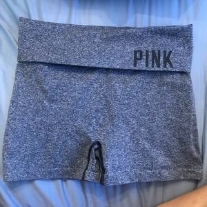 PINK spandex shorts